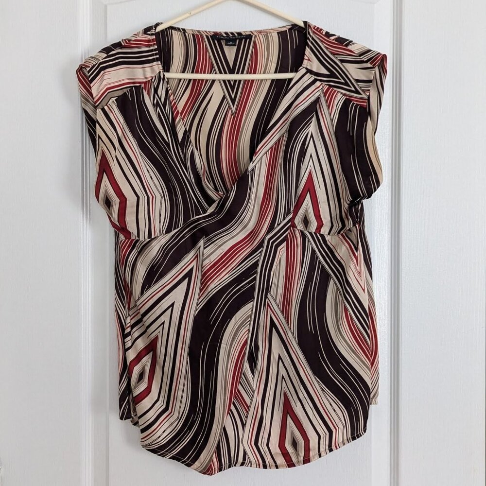 Vintage BR silk blouse